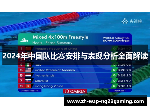 2024年中国队比赛安排与表现分析全面解读